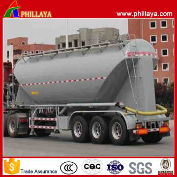 Nuevo diseño Large Volume 3 Axles Bulk Cement Tank Trailer